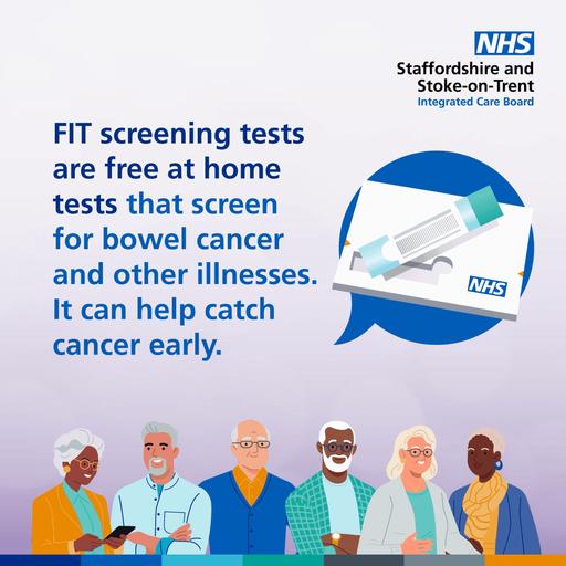 Bowel cancer screening tests graphic