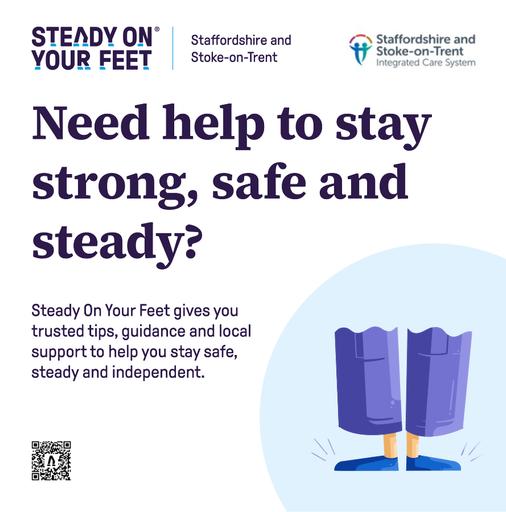 Steady On Your Feet social media graphic 2