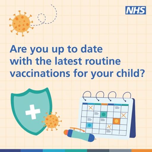Immunisations back to school digital flyer calendar