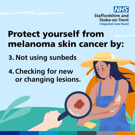 Skin cancer sunbed social media graphic 04